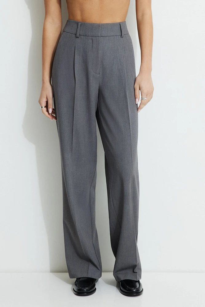 Sofia Pleated Straight Leg Pants