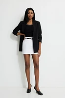 Cotton Mini Skirt