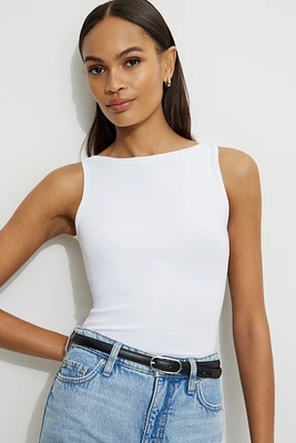 Nola Ribbed Tank Top