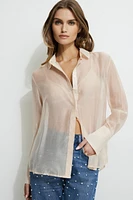 Sheer Relaxed Shirt