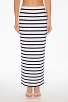 Arya Ribbed Maxi Skirt