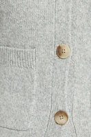 Cardigan boutonné à col en V