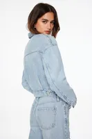 Boyfriend Pearl Denim Jacket