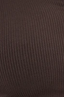 Ribbed Long Sleeve Polo