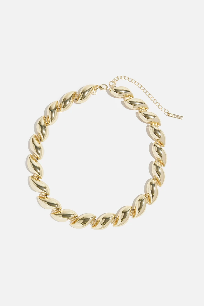 Wave Link Necklace