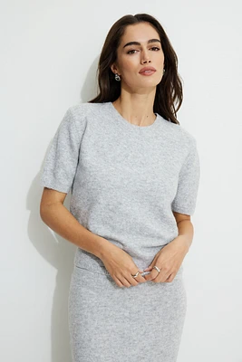 Boxy Short Sleeve Sweater