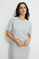 Boxy Short Sleeve Sweater