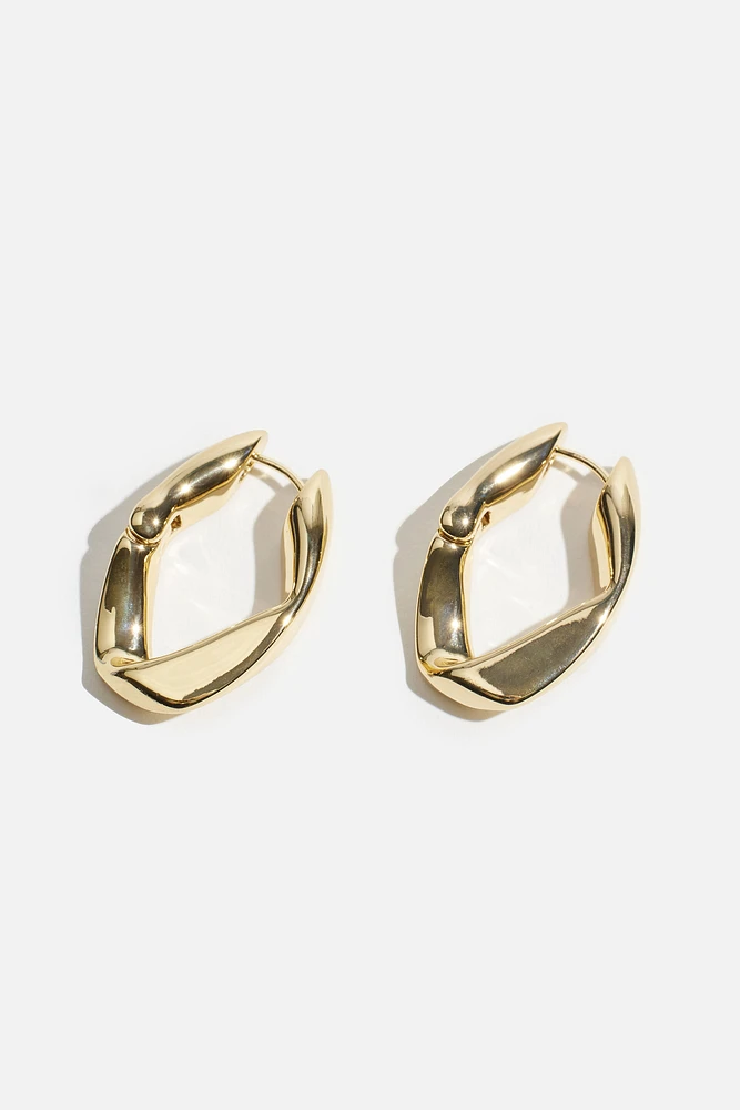 Single Link Earrings