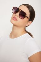 Oversized Navigator Sunglasses