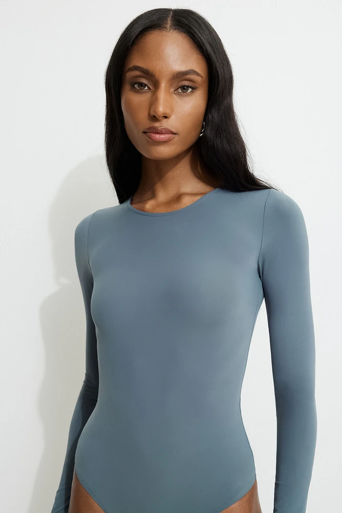 Kyla Sculpt Crewneck Bodysuit