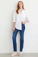 Liya Mid-Rise Slim Jeans