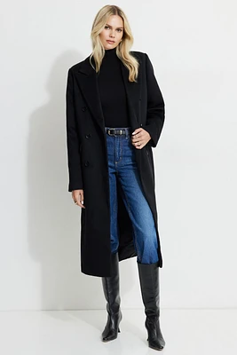 Double Breasted Wool Coat