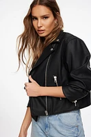 Blouson de moto ample