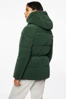 Lustre Puff ™ Cinched Waist Puffer Jacket