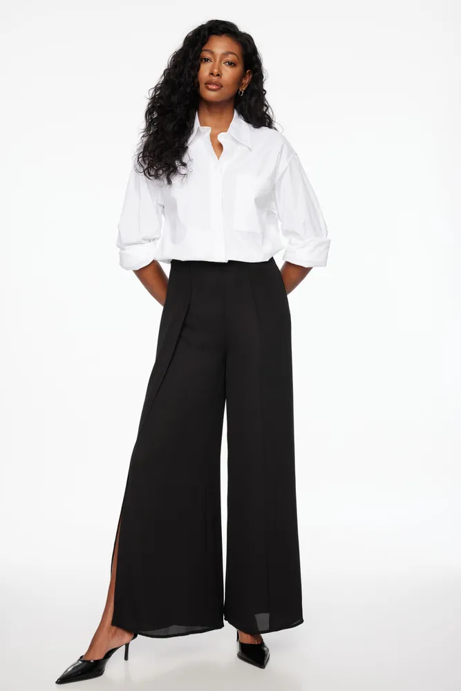 Flowy Open Wide Leg Pants