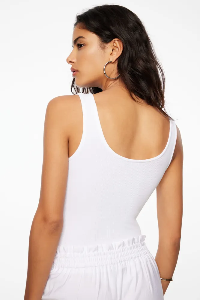 Nessa Sleeveless Ribbed Bodysuit