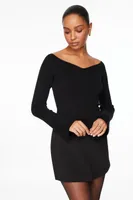 Sweetheart Off Shoulder Sweater