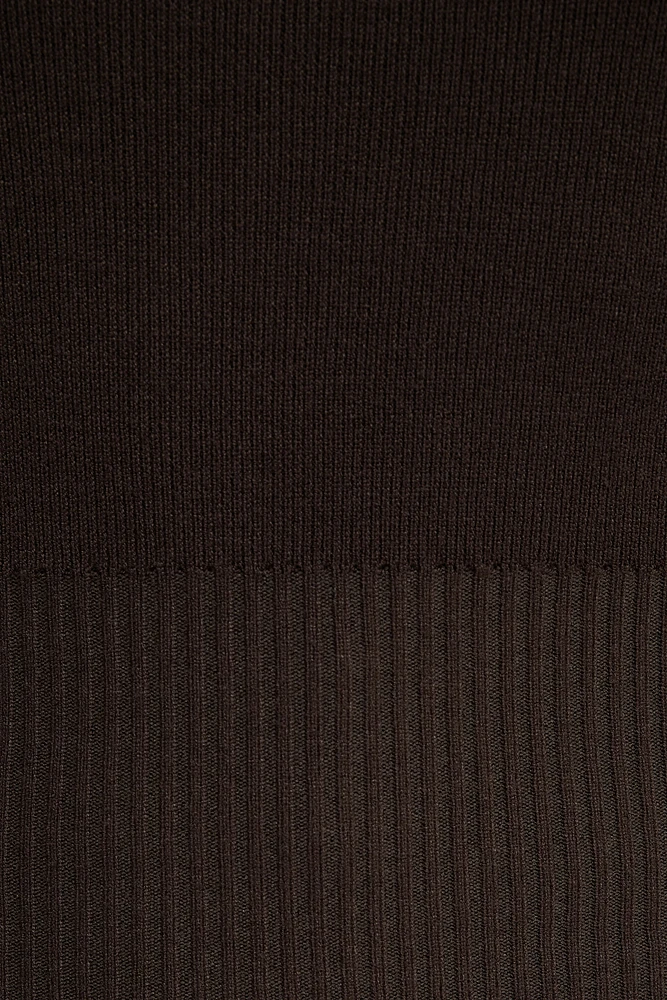 Alyssa Ribbed Scoop Sweater