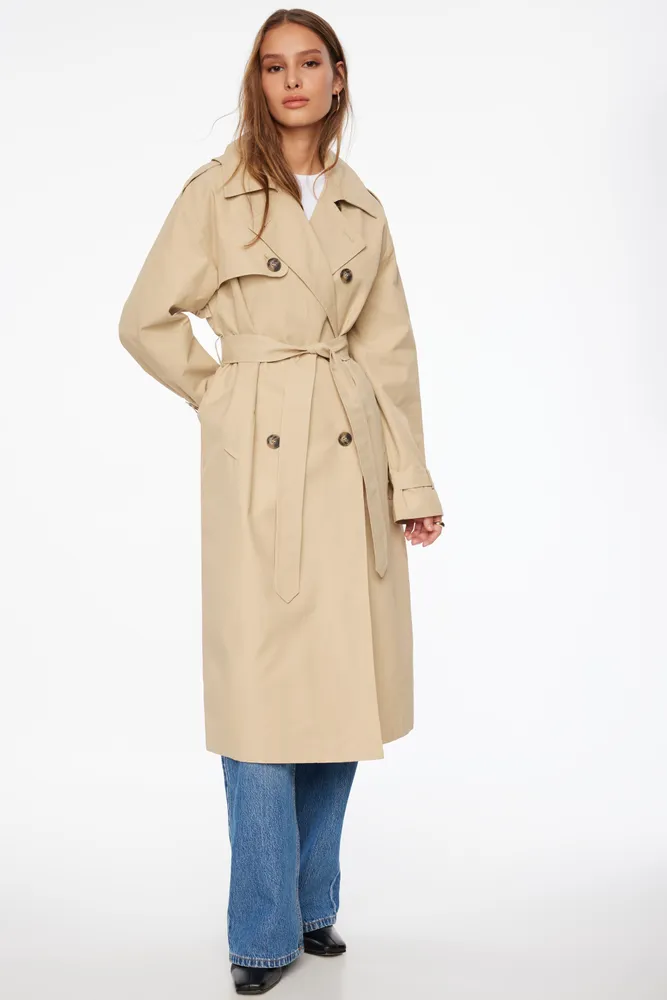 Maxi Trench Coat