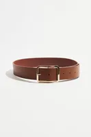 Rounded Square Buckle Belt