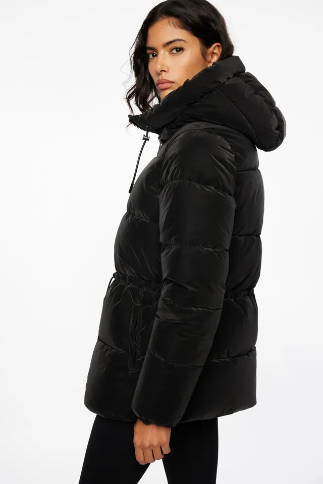 Dynamite Lustre Puff ™ Cinched Waist Puffer Jacket