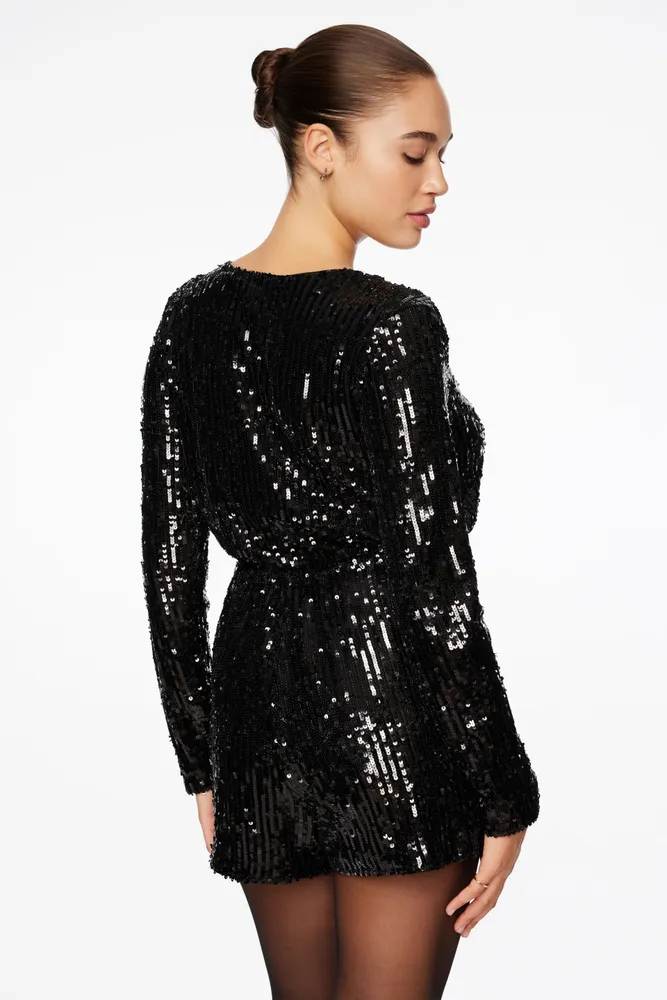 Christelle Sequin Romper