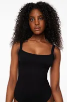 Dynamite Square Neck Seamless Bodysuit