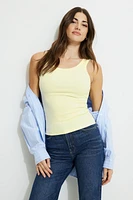 Rio Ribbed Tank Top