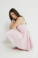 Kerina Flared Ponte Mini Dress