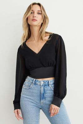 Chiffon Blouse Top