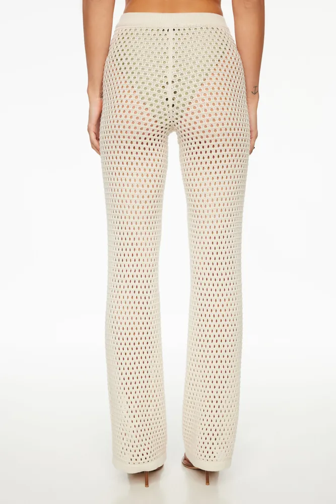 Sheer Crochet Pants