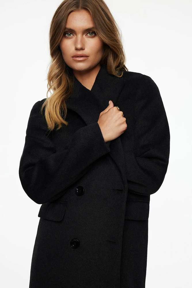 Double Breasted Wool Coat