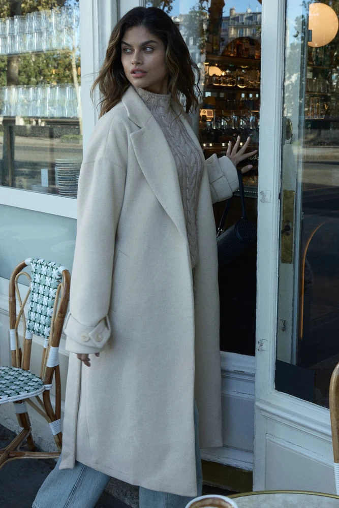 Belted Wool Coat