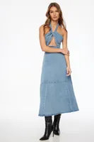 Denim Midi Dress