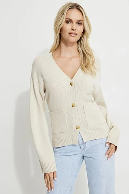 Cardigan à taille cintrée