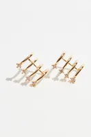 Gem Loop Ear Cuff Earrings 