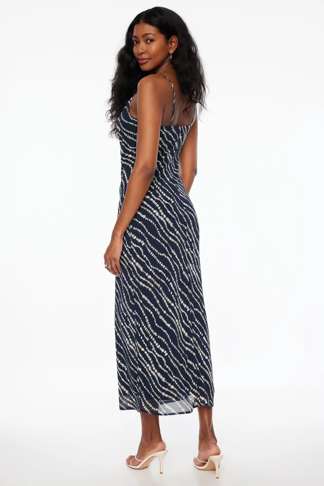 Estera Cowl Neck Slip Maxi Dress