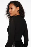 Polo Sweater Bodysuit