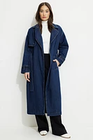 Denim Trench Coat