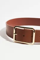 Rounded Square Buckle Belt