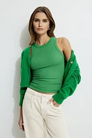 Camisole côtelée Tedi