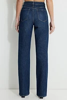 Cara High Rise Straight Jeans