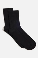 Pointelle Crew Socks