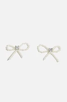 Delicate Bow Stud Earrings