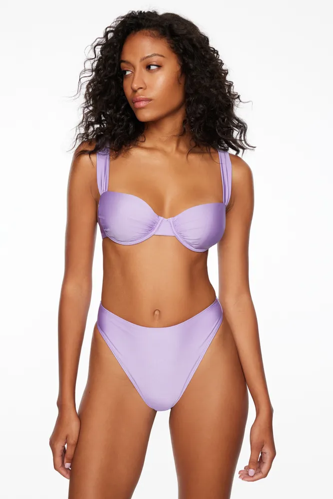 Ruched Underwire Bikini Top