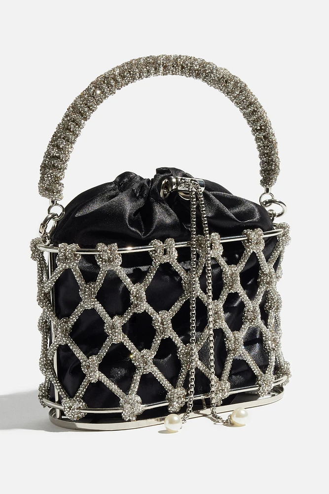 Gem Rope Bucket Bag