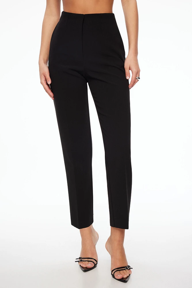 Emily Tailored Slim Ankle Pants