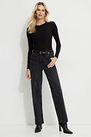 Mika Relaxed Straight Jeans