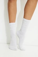 3-Pack Ribbed Crew Socks