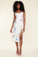 Josie Cowl Neck Midi Slip Dress